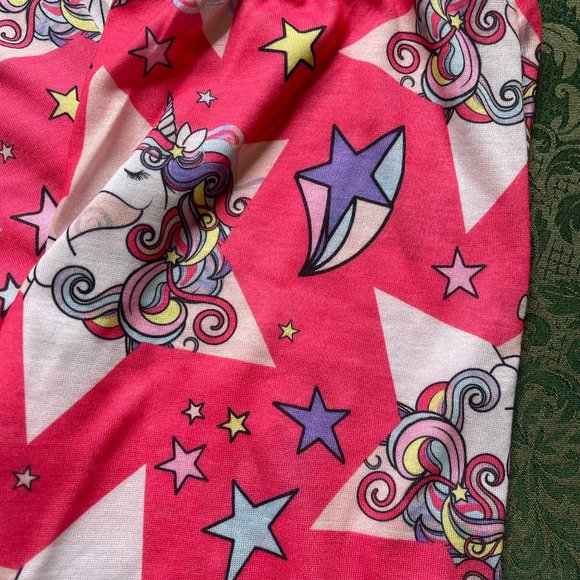 NWT 10 12 14 unicorn rainbow pajamas childrens place birthday easter christmas - Picture 6 of 6